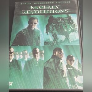 The Matrix Revolutions (DVD 2004, 2-Disc Set W/bonus CD-ROM)-Like New Widescreen